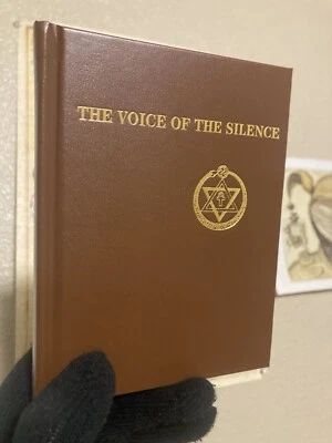 The Voice Of Silence theosophical Like New facsimile of the 1893 H. P. Blavatsky - Image 1 of 4