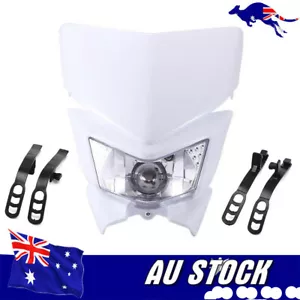 Motorcycle Headlight For Yamaha Honda WR 450 250 YZ TTR Enduro Dirt Bike MX 12v - Picture 1 of 8