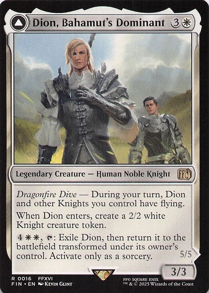 Dion, BAhamut's Dominant Final Fantasy Regular - Image 1 of 1