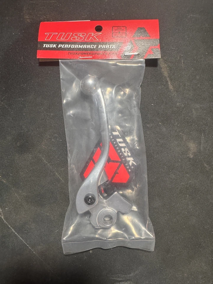 Alavanca de freio Tusk 2001 2002 2003 2004 2005 2006 2007 Yamaha YZ125 YZ 125 prata - Imagem 1 de 3