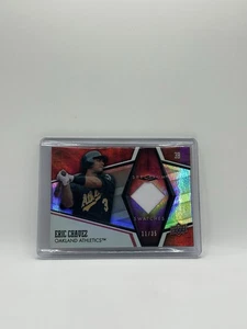 Eric Chavez SP 59 Of 99 Relic 2008 UD Spectrum Oakland A's No Ssec - Picture 1 of 2