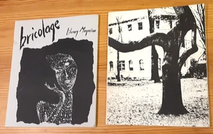 2 Bricolage Literary Magazines Spring: 1984 Vol. 2 No. 1 and 1987 Vol. 5 No. 1 - Picture 1 of 19