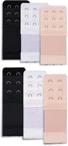 Ouligay 6Pcs Women Bra Extender 3 Hook 3 Rows 2 Strap Extenders... - Picture 1 of 9