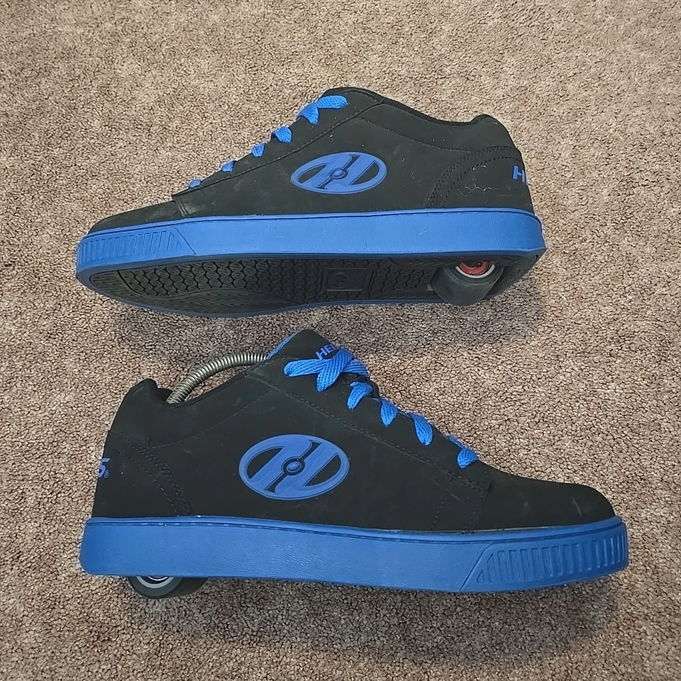 De colección 2011 Heelys Recto Negro/Azul 770034H Modelo Y2K Pro, Para Hombre Talla 11 Foto 1 de 4