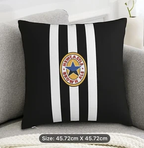 Newcastle United 1995/96 Cushion Cover - Cushion Covers Only - 18" X 18" - Picture 1 of 3