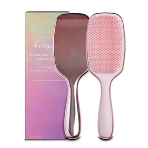 Ultimate Detangler Brush for Thick Hair, Curly, Straight & Natural Hair. Pain... - Foto 1 di 6