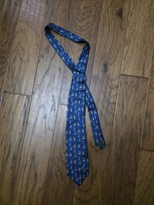 Gucci Silk Tie With Vintage Skiers - Picture 1 of 5