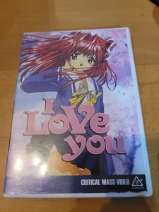 I Love You Critical Mass Video Anime DVD Rare HTF OOP 60 Minutes - Picture 1 of 1