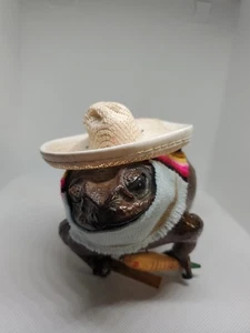 Gigantic Vintage Taxidermy Frog Güiro Percussion Mexico Folk Art Anthropomorphic - Picture 1 of 6