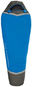 Aura +35 Degree Mummy Sleeping Bag, Long, Blue/Grey - Picture 1 of 7