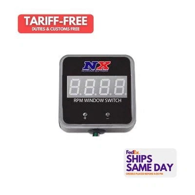 Nitrous Express 18959, One Black Plastic Rpm Activaited Digital Switch - Adjusta - Image 1 of 4