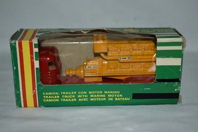 Vintage Joal 1:50 Trailer Tractor W/Marine Motor Rare - Image 1 of 4