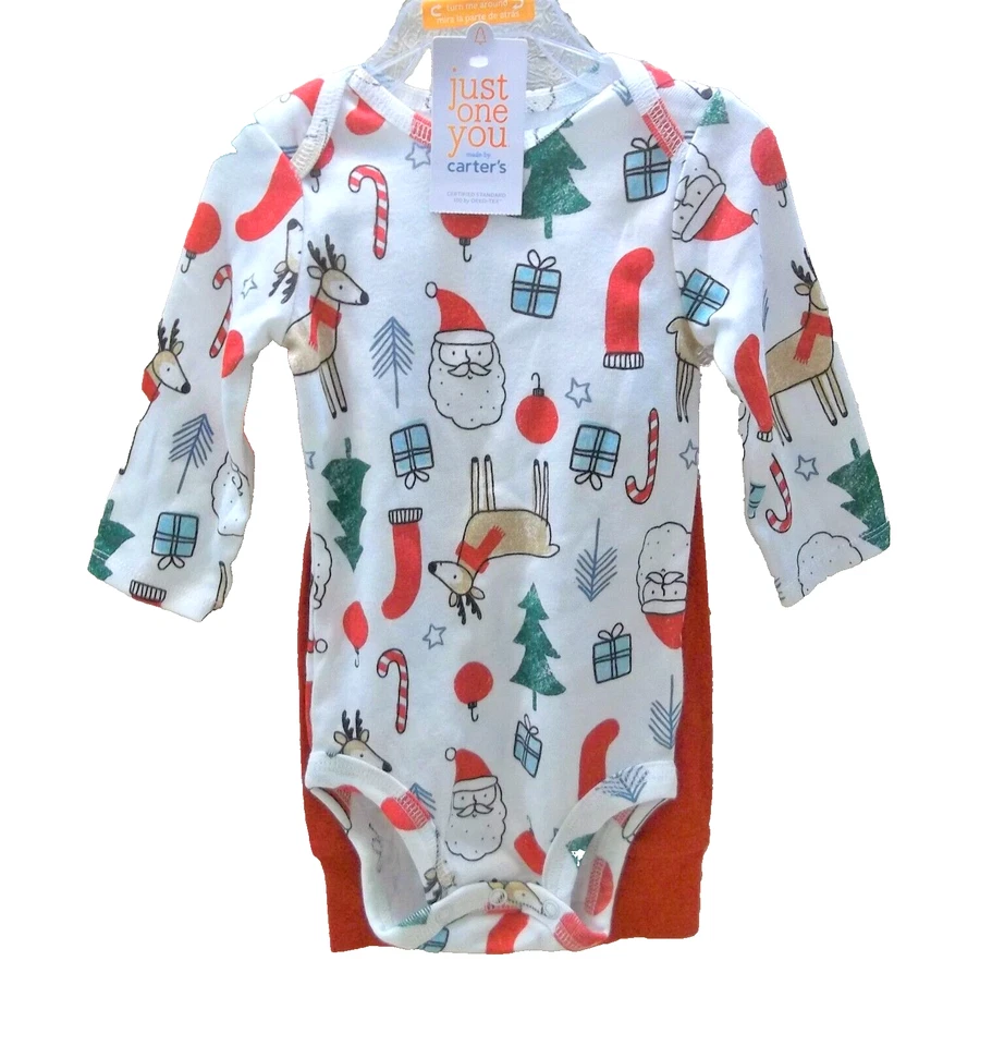 Christmas Baby Two Piece Outfit 6M 6 Month Carters