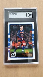 2016-17 Donruss Soccer #29 Lionel Messi SGC 10 Gem Mint POPULATION 3 - Bild 1 von 2