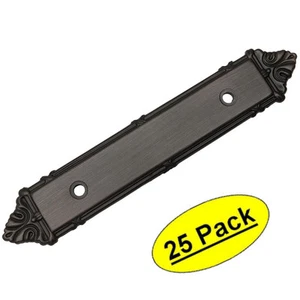*25 Pack* Cosmas Oil Rubbed Bronze Cabinet Pull Backplate #9466ORB - Picture 1 of 1