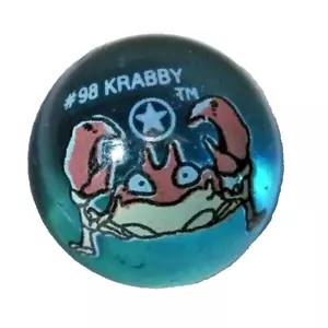 Raro De Colección 1ª Edición Pokemon Mármol #98 Cangrejo Con Estrella - Imagen 1 de 7