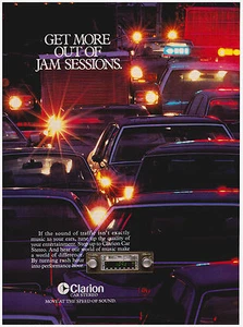 Original 1983 Clarion Autoradio Printanzeige Vintage - Bild 1 von 1