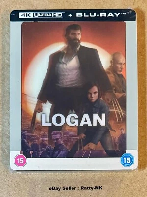 LOGAN - UK EXCLUSIVE LENTICULAR 4K UHD + BLU RAY STEELBOOK - NEW & SEALED - Image 1 of 4