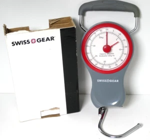 Swiss Gear 38kg / 83lb Hanging Scales +Tape Fishing Butcher Baby Parcel Luggage - Picture 1 of 11