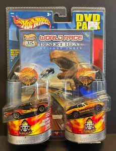 HOT WHEELS WORLD RACE HIGHWAY 35 DVD PACK '70 ROAD RUNNER VARIATION & CORVETTE - Bild 1 von 23