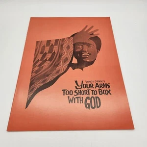 Your Arms Too Short To Box With God Souvenir Program 1980 Jennifer Holliday - Picture 1 of 8