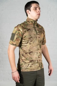 Camisa táctica ubacs multicam ripstop combate militar hombre ubacs manga corta - Imagen 1 de 8