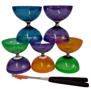 Diabolo Juggle Dream Hurricane, mixed colours & Handsticks, Juggling. New. - Picture 1 of 9