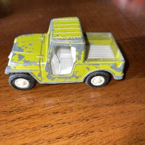 1969 Vintage Tootsietoy 4" grüner Jeep Spielzeug Druckgussauto - Bild 1 von 6