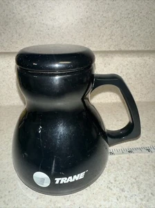 TRANE Kaffeebecher schwarz ohne Verschütten breiter Boden - Bild 1 von 8