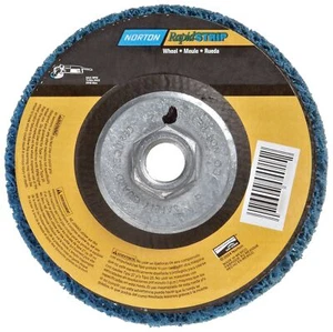 Norton Stripping Grinder Wheel, Paint Stripper for Metal, Rapid Strip, 4-1/2 ... - Picture 1 of 3