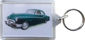 Buick Super Riviera 1950 - Souvenir Schlüsselring mit 50x35 mm Einsatz - Bild 1 von 4