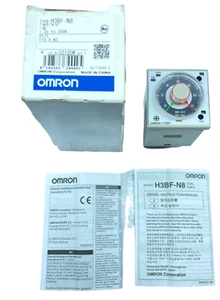 Omron H3BF-N8 Twin Timer Multi Relay 110VAC 50/60VAC 1.2s to 300h - Picture 1 of 20