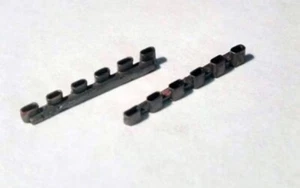 REXx 48058 - 1/48 Exhaust pipes for Messerschmitt Bf-109 A/B scale metal model - Picture 1 of 12