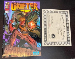 GRIFTER #1 (Image Comics 1996) -- SIGNED Steven Grant -- DF COA Limited to 100 - Picture 1 of 1