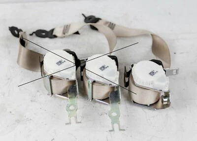 11-16 宝马 528i 535i 550i 后中心座椅皮带 BEIGE 34093133 A 原始设备制造商 — 第 1/3 张图片