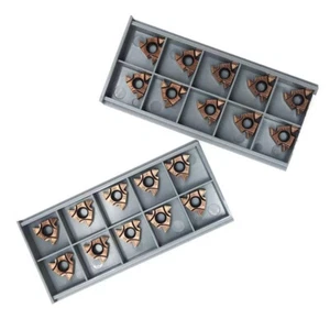 10pcs 16ERM 1.0ISO External thread Carbide inserts for Steel, Stainless Steel - Picture 1 of 3