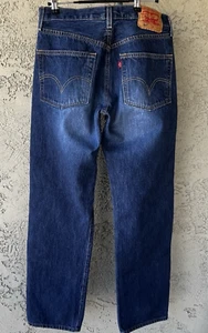 Vtg 2003 Levi's 501 Jeans Men 32X34 Blue Denim Button Fly American Workwear Y2K - Picture 1 of 18