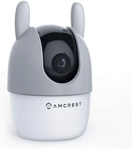 Amcrest ASH21 Silicone Cover, Bunny Camera Skin ASH21-BUNNY-GREY -- No Camera - Picture 1 of 3