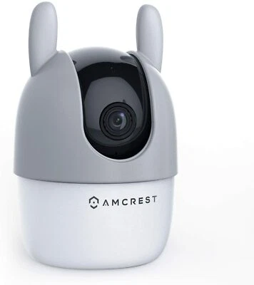 Amcrest ASH21 Silicone Cover, Bunny Camera Skin ASH21-BUNNY-GREY -- No Camera - Image 1 of 3
