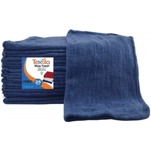25Pack Auto Mechanic Shop Towels 100% Cotton Cleaning Rags for Garage Homes - Picture 1 of 9