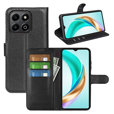 Mobile phone bag Honor X6A / X6B sleeve wallet case mobile case flip case cover pouch - Image 1 of 4