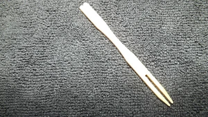 Fingerfood Spieße Gabel BIO Einweg - 9 cm - Bambus Kompostierbar 100 - 2000 St - Bild 1 von 3