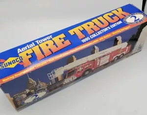 Sunoco Aerial Tower Fire Truck 1995 Collectors Edition #2 In Series 1/32 - Picture 1 of 4