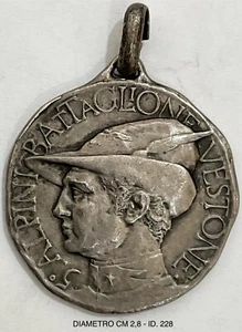 ALPINI 5° BATTAGLIONE VESTONE REGIO ESERCITO MED. Ia GUERRA MONDIALE 1915-1918 - Picture 1 of 6