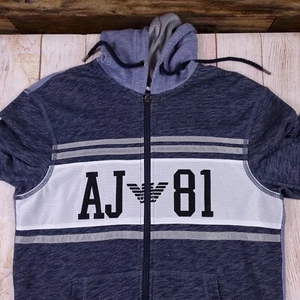 Armani Jeans AJ Zip Hoodie Size XL (Fit XS OR S) - Picture 1 of 15