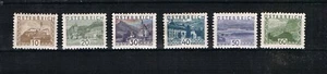 Austria 1932 sellos 530, 533, 536, 539/40 y 542 sin usar/MH - Imagen 1 de 2