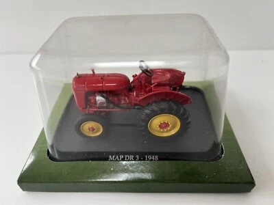 Hachette Map DR  3 1948 Tractor Red 1:43 Mint In Blister Pack - Image 1 of 4