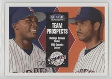 2000 Fleer Tradition Team Prospects Domingo Guzman Wiki Gonzalez #30 Rookie RC