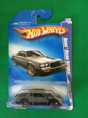 2009 Hot Wheels #131 Faster Than Ever 5/10 BUICK GRAND NATIONAL GRAY B74 - Image 1 of 4