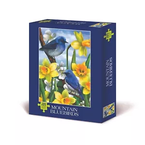 Rompecabezas de 1000 piezas Mountain Bluebirds - Imagen 1 de 4